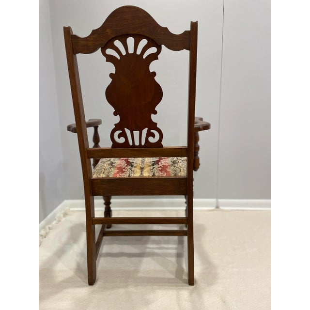 Chippendale Style Victorian Parlor Armchair For Sale In Chicago - Image 6 of 12