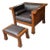Maria Yee Cambria Armchair + Ottoman For Sale