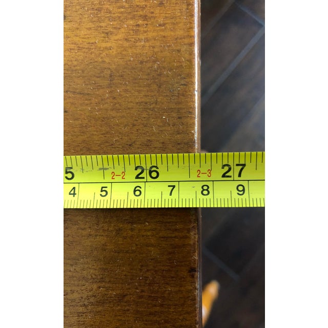 Wood Antique Maple Primitive Dough Box With Lid For Sale - Image 7 of 16