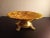 This is a vintage Gold Plated Brass Pedestal 7" Bowl Procured at auction BOX E