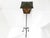 1950s Vintage French Tripod Floor Lamp in Perforated Metal, Steel and Brass, 1950s For Sale - Image 5 of 7
