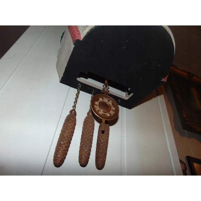 Beige Bradford Exchange Figure Train Clock, 1980s For Sale - Image 8 of 9