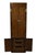 Henredon Furniture Solid Walnut Campaign Style 26" Cabinet Bookcase / Wall Unit For Sale In Kansas City - Image 6 of 12