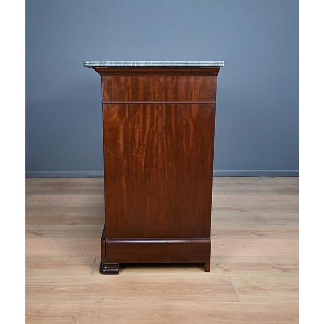 Late 19th Century Louis Philippe Mahogany Chest of Drawers For Sale - Image 11 of 18