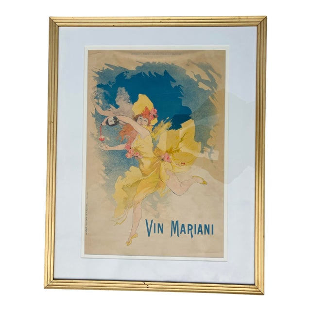 1895 Jules Cheret Poster -Vin Mariano For Sale
