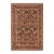 Shabby Chic 1990's Pak-Persian Black/Red Wool Rug - 6'0'' X 9'3'' For Sale