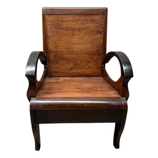 1950s Andrianna Shamaris Antique Dutch Colonial Chair For Sale