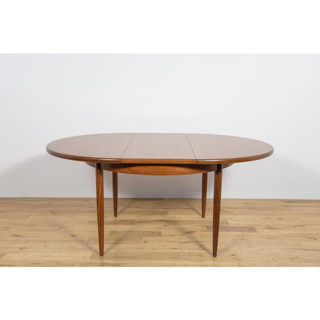 Mid-Century Round Teak Fresco Dining Table from G-Plan, United Kingdom, 1960s For Sale - Image 10 of 18