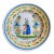 Antique French Faience Henriot Quimper Plate Petit Breton For Sale