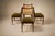Set of Eight Brazilian Modern Dining Chairs in Caviúna, Cane & Warm Olive Mohair, 1960s For Sale - Image 10 of 18