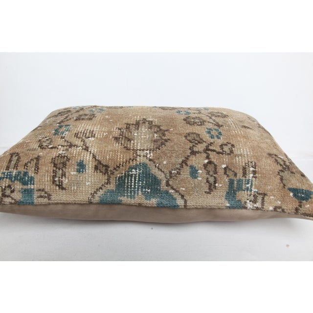 Vintage Authentic Rug Pillow Cushion Cover -16'' X 24'' For Sale - Image 9 of 10