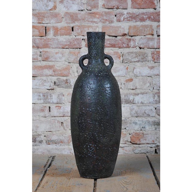 Art Deco Vase in Ceramics, Czech, 1920s For Sale - Image 3 of 11