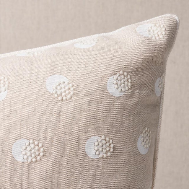 This pillow features Taylor Embroidery with a knife edge finish. Taylor Embroidery artfully combines a few simple...