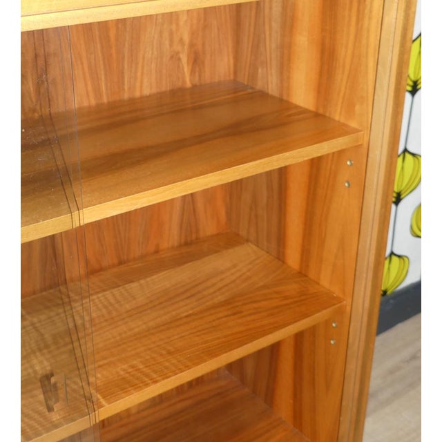 Chest of Drawers in Walnut and Glass, 1960s For Sale - Image 6 of 15