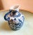 2000 - 2009 Early 21st Century Blue & White Ceramic Chinese Floral Pitcher For Sale - Image 5 of 5