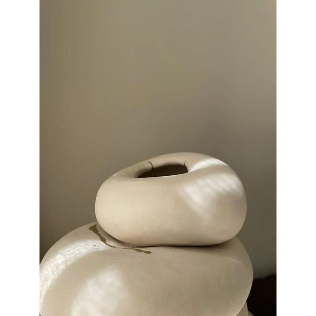 Modder One Step at a Time Ceramic Sculpture by Françoise Jeffrey For Sale - Image 4 of 6