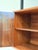 Vintage Bookcase in Wood with Metal and Brass Tips, 1970s For Sale - Image 3 of 18