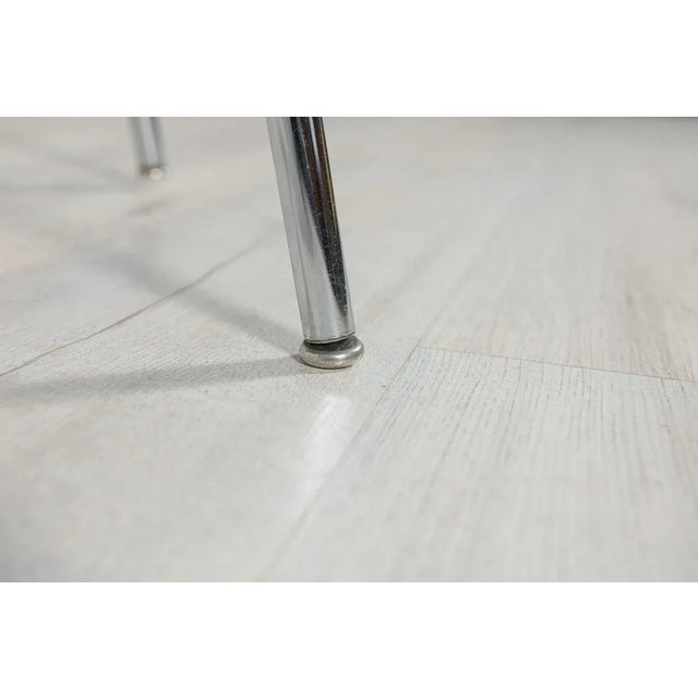 Armchair Chrome and Fabric , 1960s For Sale - Image 9 of 10