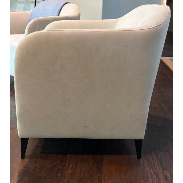 Gray Ligne Roset Arm Chairs Set of Two For Sale - Image 8 of 15