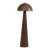 Mid 20th Century Mid Century Modern French Rigitulle Tole Floor Lamp in the Manner of Mathieu Matégot For Sale