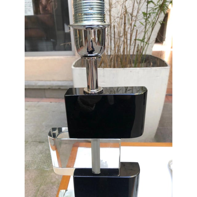 Pair of Murano glass lamps signed A Dona - Circa 1980 H 54 x 20.5 x 14 cm base. This piece has an attribution mark, I am...