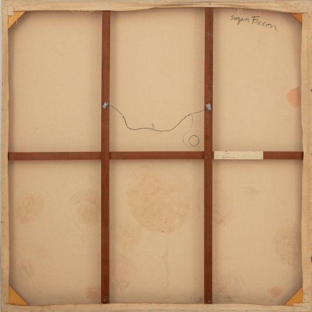 Suzan Frecon "Red Painting Continuation", 1983 For Sale In New York - Image 6 of 8