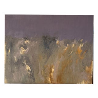 River Landscape, 20th Century, Oil Painting on Canvas For Sale