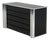 Black Sideboard attributed to Antonello Mosca for Cinova, 1960s For Sale