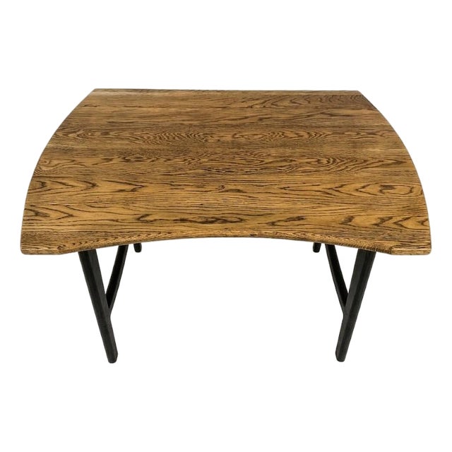 Oak Standoff Desk For Sale