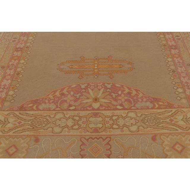 Rug & Kilim Antique Amritsar Rug With Egyptian Architectural Borders - Rug & Kilim For Sale - Image 4 of 8
