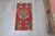 1960s Red Farm HOuse Decor Minis Rug For Sale - Image 6 of 6