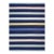 Hampton Flatweave Blue Area Rug- 5' 0" X 8' 0" For Sale