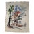 Henry Emil Salloch Original Watercolor on Paper Urban Townscape. For Sale