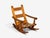 Collden, Swedish Modern, Large Rocking Chair, Pine, Fabric, Sweden, 1970s For Sale - Image 12 of 14
