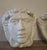 1950s White Glazed Ceramic Wall Planters, 1950s, Set of 2 For Sale - Image 5 of 7