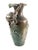 Auguste Moreau Vintage French Art Nouveau Bronze Figural Vase After Auguste Moreau For Sale - Image 4 of 11