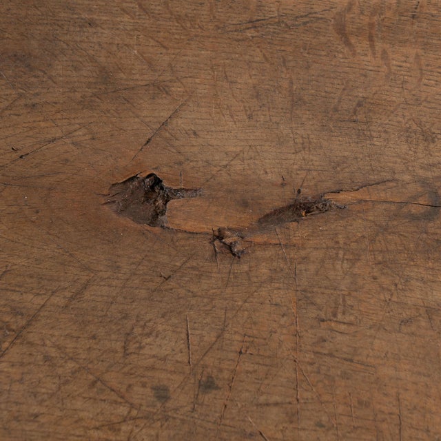 Wood 20th Century Rustic Coffee Table From Hungary For Sale - Image 7 of 11