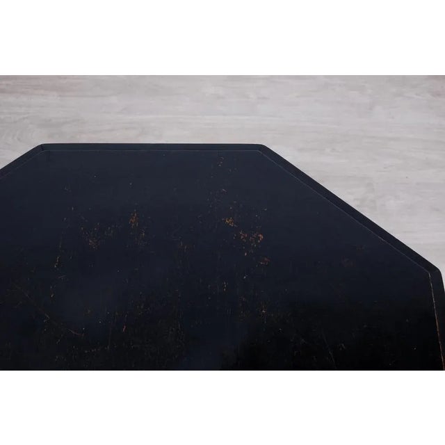 Brown Living Room Set with Turned Legs, Italy, Late 1800s, Set of 8 For Sale - Image 8 of 18