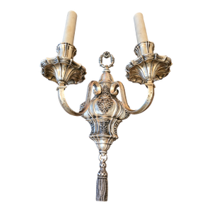 Antique 1900s Signed E F Caldwell & Co Sconce
