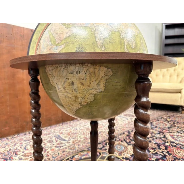 Italian Floor Globe Bar from Zoffoli For Sale - Image 6 of 12