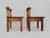 1960s Brutalist Chairs in Wood, 1960s, Set of 2 For Sale - Image 5 of 10