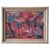 Joseph Wolins Figurative Abstract Oil on Board, United States, circa 1960 For Sale - Image 4 of 4