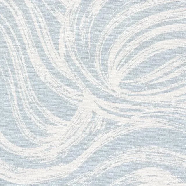 This magnificent hand painted pattern evokes the curves of a wavy sea with its sweeping, gestural brushstrokes. Its...