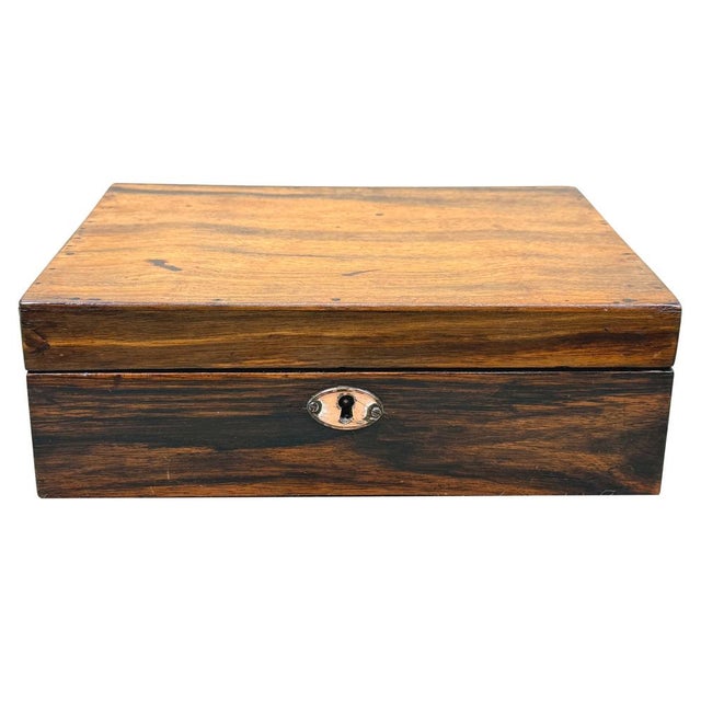 Rectangular Coromandel Work Box, 1840 For Sale - Image 3 of 11