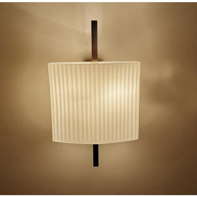 Vintage Space Age Brass Sconces from Hillebrand Lighting, 1960s, Set of 2 For Sale - Image 9 of 18