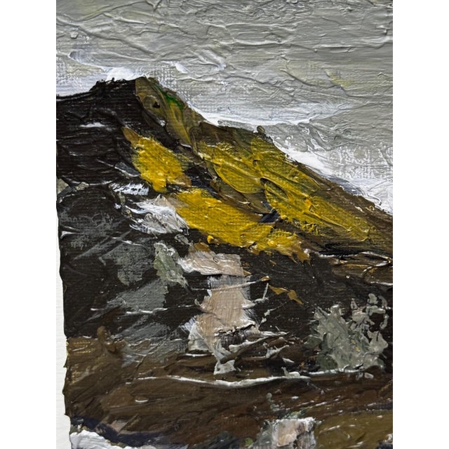 Dated 2022 Carneddau Snowdonia British Landscape Painting in the Manner of Kyffin Williams For Sale - Image 11 of 18