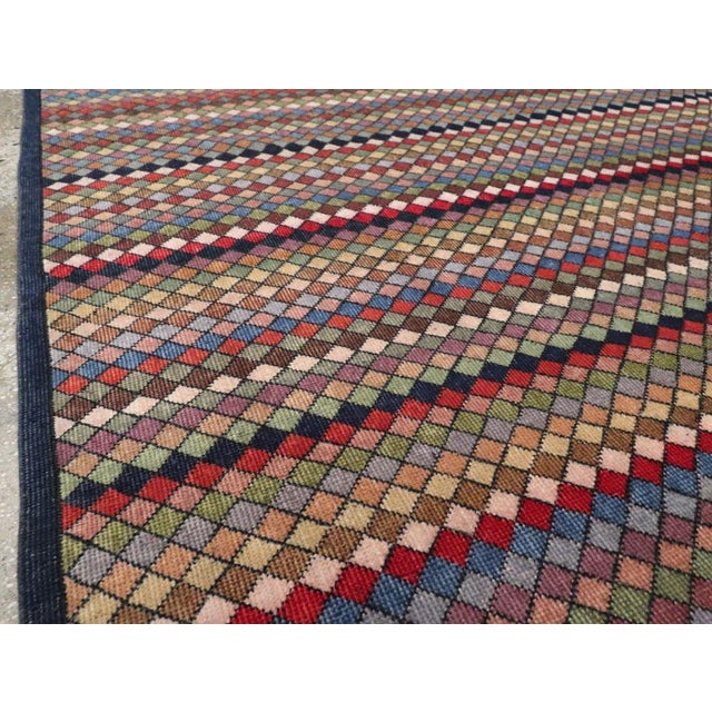 Galerie Shabab Collection Mid-20th Century Handmade Turkish Anatolian Small Room Size Carpet For Sale - Image 4 of 9