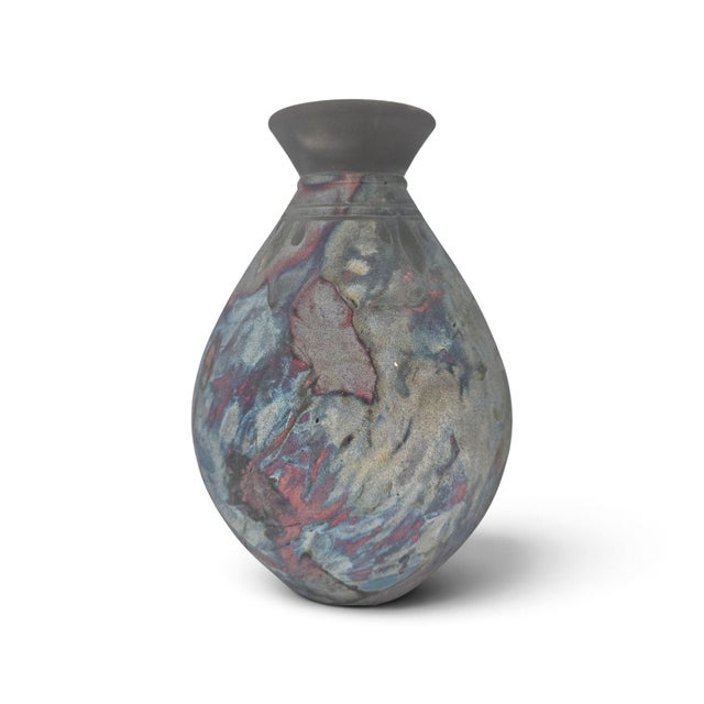 Ceramic 1998 Robert Graydon Signed American Studio Pottery Vase 11.5" For Sale - Image 7 of 16