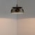 Flat Round Brown Ceramic Pendant Light, Denmark, 1970 For Sale - Image 3 of 17