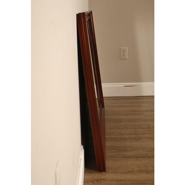 Late 20th Century Late 20th Century Henkel Harris Traditional Cherry Dresser Mirror For Sale - Image 5 of 18